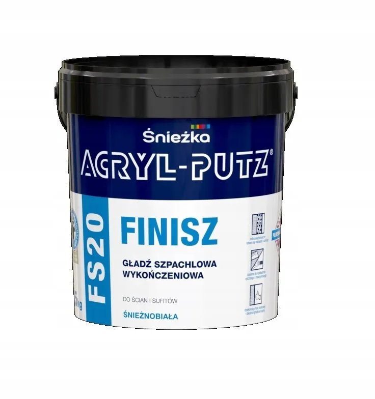 gładź akrylowa finisz 1,5 kg